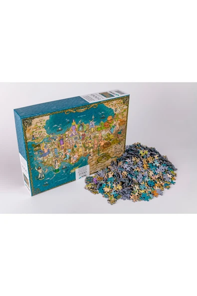 Gürbüz Yayınları Anadolu Mitolojisi Puzzle 1000 Parça