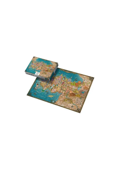 Gürbüz Yayınları Anadolu Mitolojisi Puzzle 1000 Parça - 5