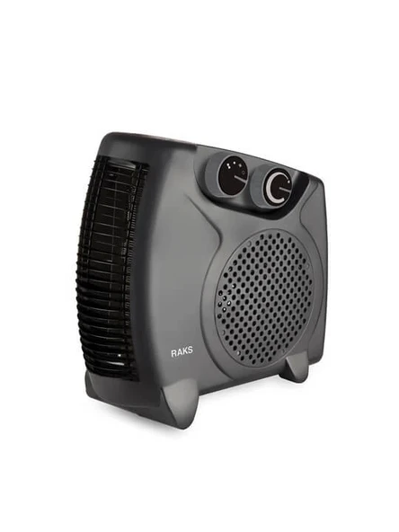 RAKS 2000w Elektrikli Fanlı Isıtıcı 2 Kademe Termostadlı Siyah Rax PF 20