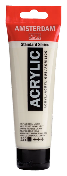 Talens Amsterdam Akrilik Boya 120 ml Naples Yellow Light 222 ürün görseli 1