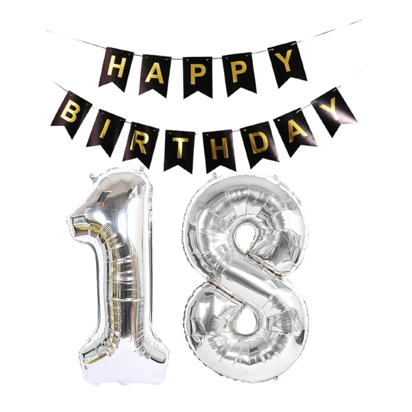 Brokoli Home 9 Numara Folyo Gold Balon, Folyo Altın Balon 100cm 40 İnç - 4