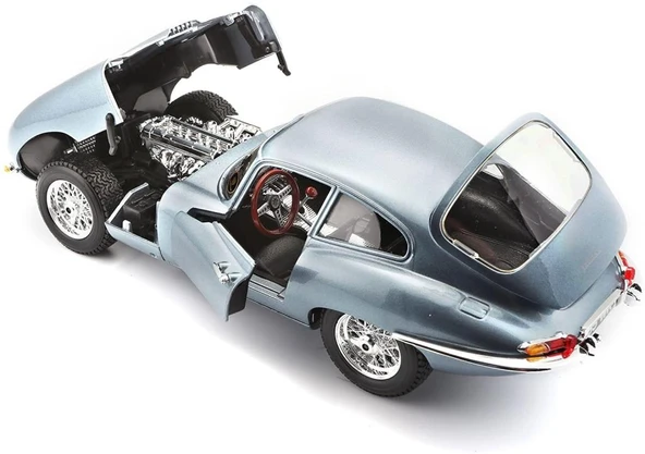 Nessiworld Bburago 1:18 Jaguar E-Type Coupe Model Araba - 3