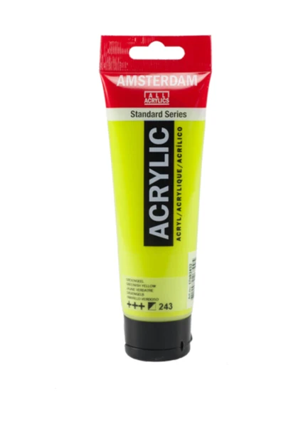 Talens Amsterdam Akrilik Boya 120 ml Greenish Yellow 243 ürün görseli 1