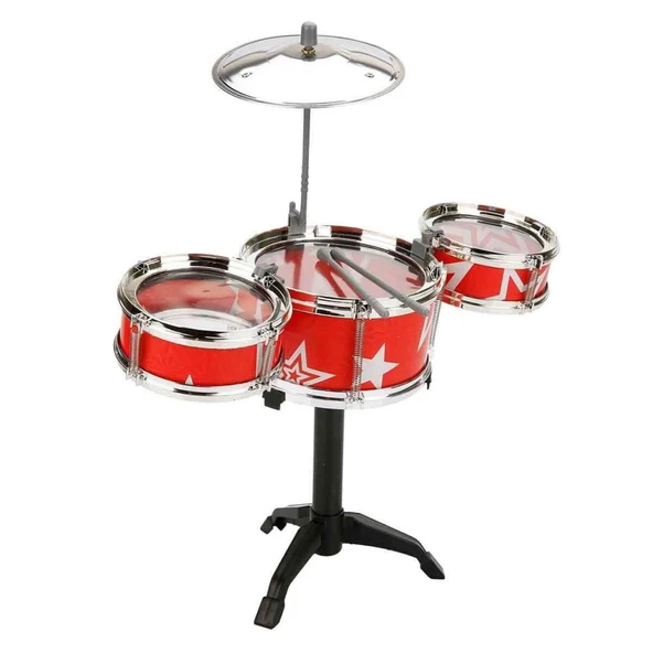 41008 Jazz Drum Oyuncak Mini Bateri Seti - 3