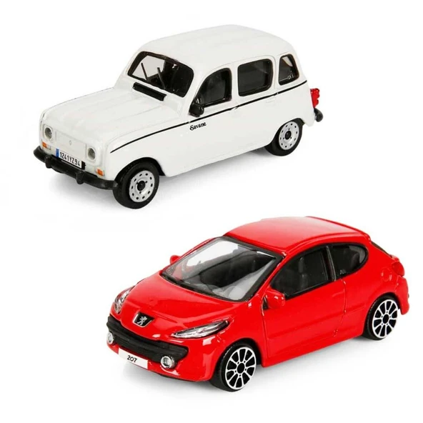 Nessiworld Bburago 1:43 Street Fire Koleksiyon Arabalar - 5