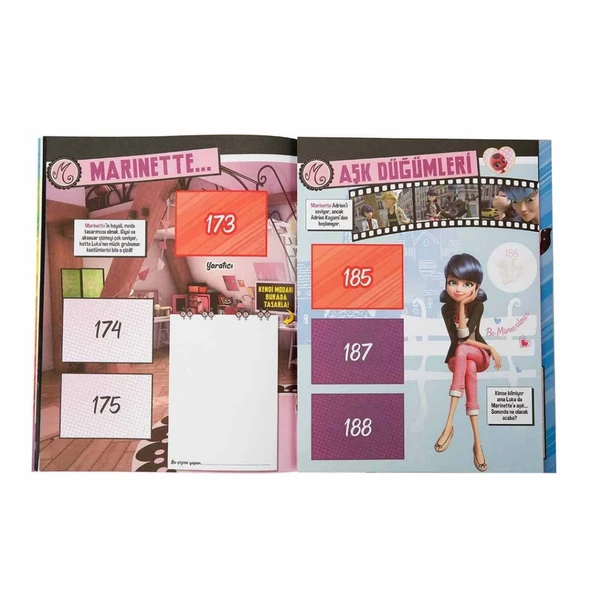 Nessiworld Lady Bug ve Super Cat Çıkartma Albümü - 3