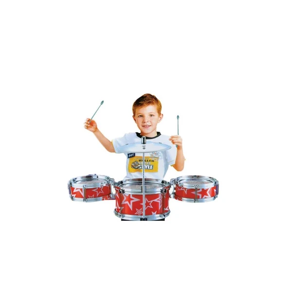 41008 Jazz Drum Oyuncak Mini Bateri Seti - 2
