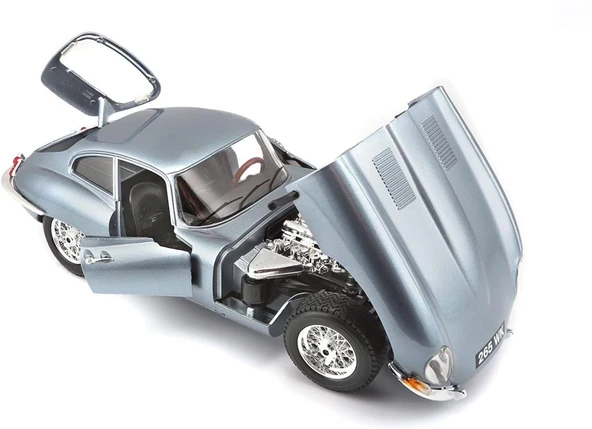 Nessiworld Bburago 1:18 Jaguar E-Type Coupe Model Araba - 2