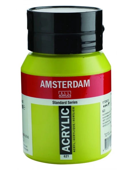 Talens Amsterdam Akrilik Boya 500 ml Olive Green Light 621 ürün görseli 1