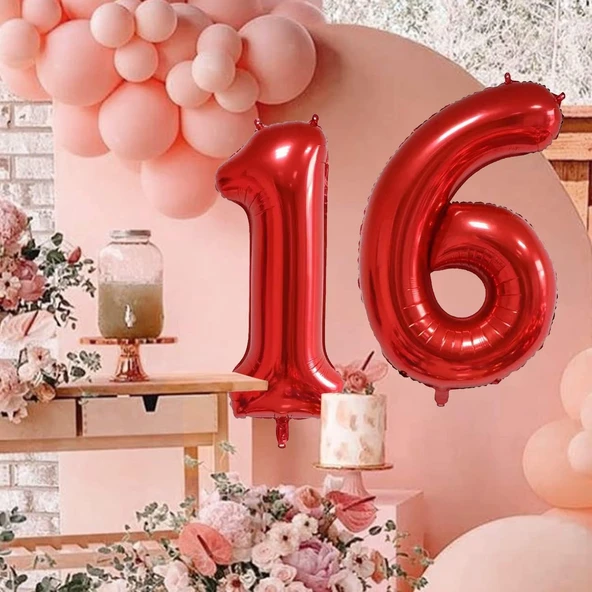 Brokoli Home 9 Numara Folyo Gold Balon, Folyo Altın Balon 100cm 40 İnç - 3