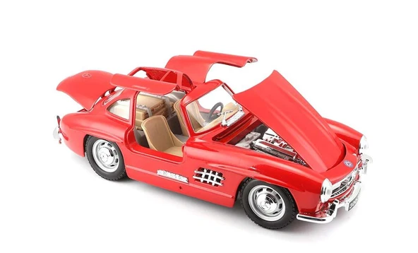 NessiWorld Bburago 1:24 Mersedes Benz 300SL 1954 Model Araba - 3