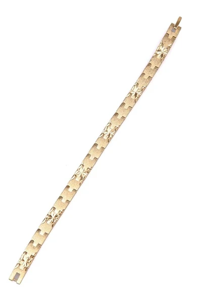 Yıldız Desen Gold Bayan Çelik Bileklik - 3