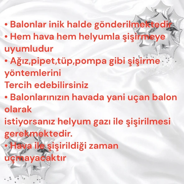 Brokoli Home 2 Adet Kalp Folyo Balon Mor Renk Uçan Balon 45 Cm 18 İnç - 2