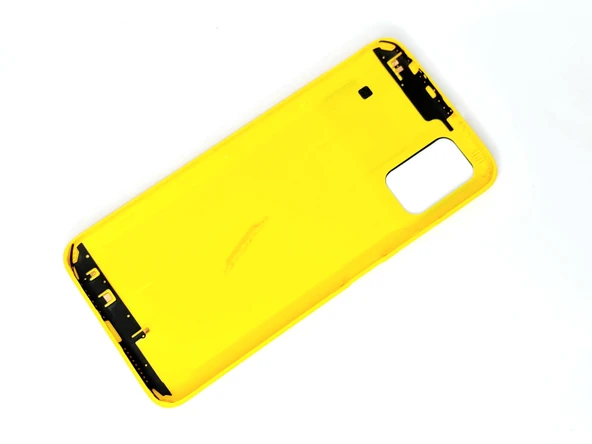 Xiaomi POCO M3 Uyumlu FULL KASA Arka Kapak Batarya Kapağı - SARI - 2