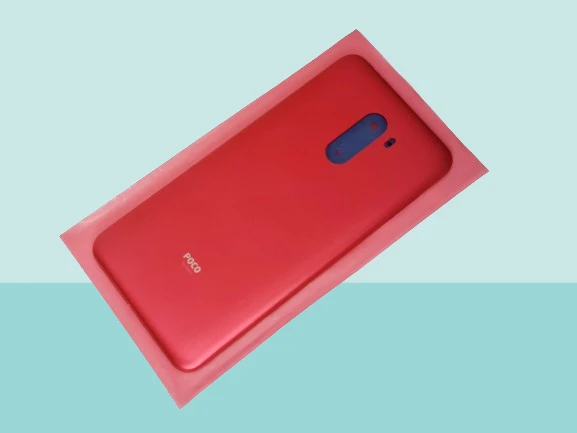 Xiaomi POCO F1 Uyumlu FULL KASA Arka Kapak Batarya Kapağı - KIRMIZI