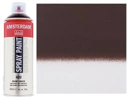 Talens Amsterdam Akrilik Sprey Boya 400ml Burnt umber 409 ürün görseli 1