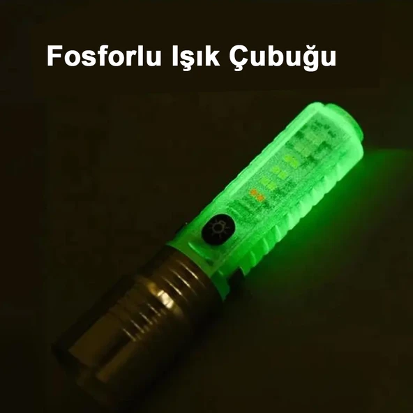 2023 Seri 8 Mod Şarjlı Yeni Nesil El Feneri Wt-609 - 2