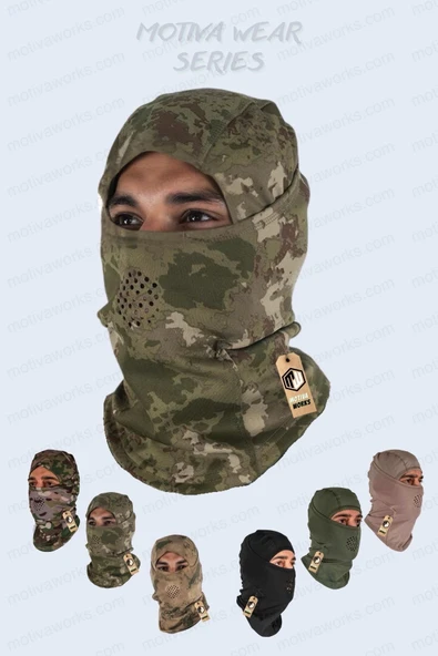 Motosiklet Outdoor Taktik Askeri Boyunluk Kask Termal Maske Balaklava
