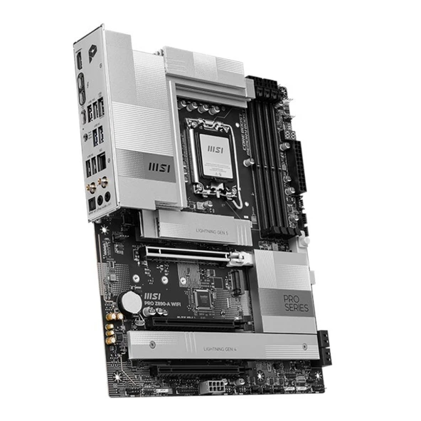 MSI MB PRO Z890-P WIFI SOKET 1851 DDR5 9200MHZOC USB 20Gbps 4xM.2 2xTB4 HDMI 2X DP 5G LAN WIFI 7 ATX - 3