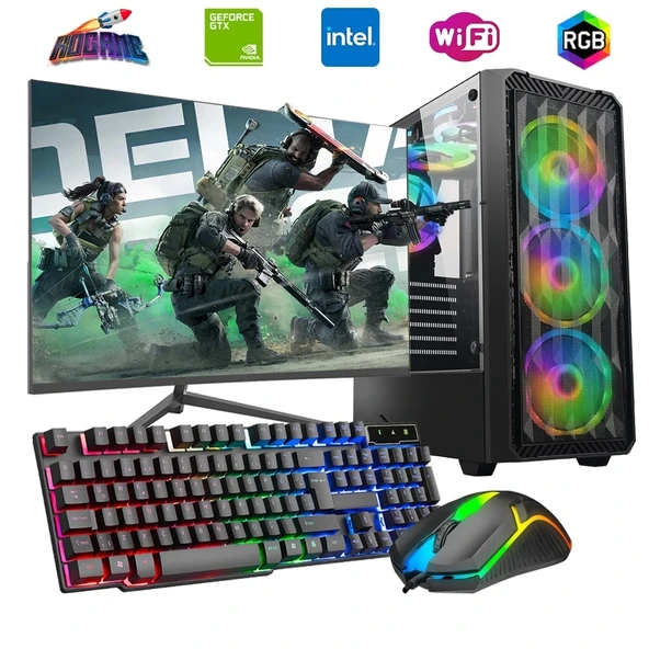 i5 12400F 16GB DDR4 1TB m2 4GB GTX1650 24" Monitörlü Oyun Bilgisayarı ürün görseli