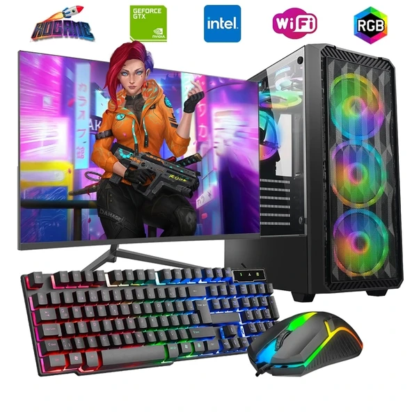 i5 12400F 16GB DDR4 1TB m2 4GB GTX1650 27" 165Hz Monitörlü Oyun Bilgisayarı ürün görseli