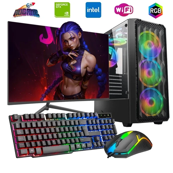 İ7 12700F 16GB DDR4 1TB m2 4GB GTX1650 24" Monitörlü Oyun Bilgisayarı ürün görseli