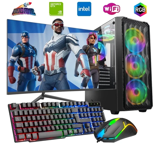 İ7 12700F 16GB DDR4 1TB m2 4GB GTX1650 27" 165Hz Monitörlü Oyun Bilgisayarı ürün görseli