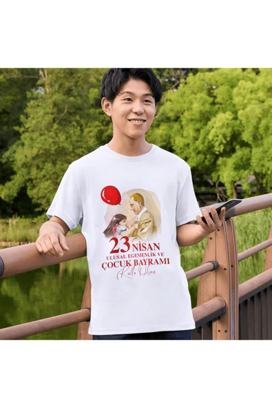 ALPŞAN TİCARET  23 Nisan Bayram Baskılı Çocuk Tshirt - 2