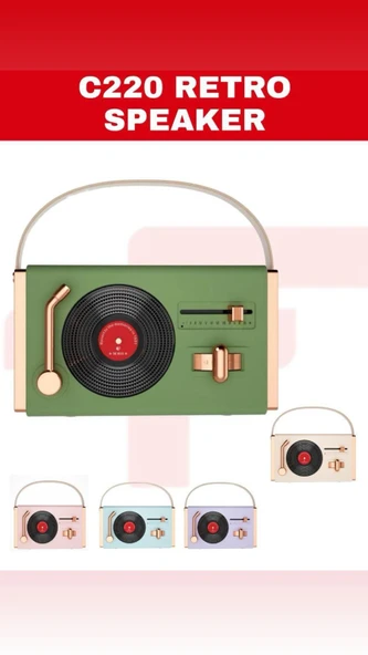 YÜKSEK SES KALİTESİ VE ÇANTALI EMOJİ BASKILI ŞIK GÖRÜNÜMLÜ Bluetooth SPEAKER