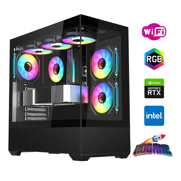 i5 12400F 16GB DDR4 1TB m2 12GB RTX4070 Oyun Bilgisayarı