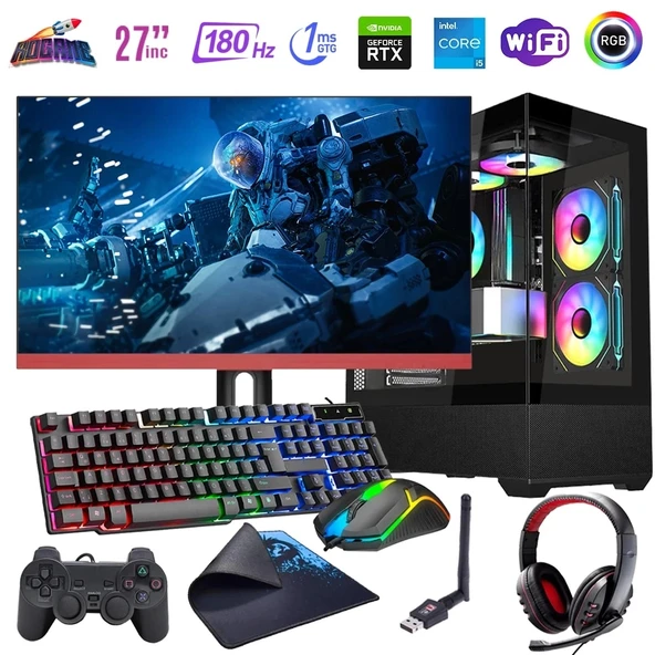 i5 12400F 16GB DDR4 1TB m2 12GB RTX3060 27" 165Hz Monitörlü Oyun Bilgisayarı (Gaming SET) ürün görseli