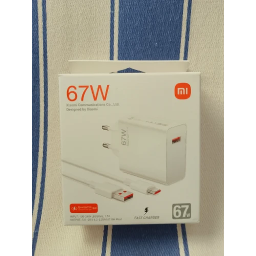 67W Kurulu Şarj Set Uyumlu Cihazlarda Turbo şarj ve kablosu ürün görseli 1