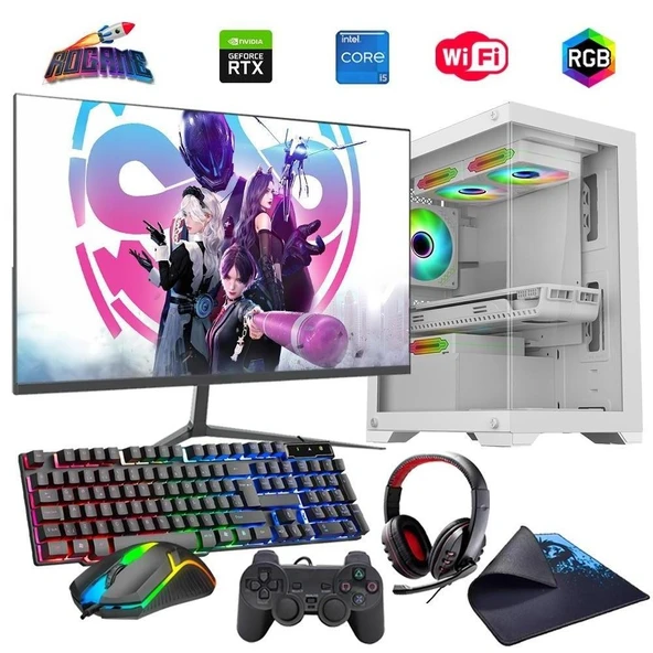 i5 12400F 16GB DDR4 1TB m2 8GB RTX3050 24" Monitörlü Oyun Bilgisayarı (Gaming SET) ürün görseli