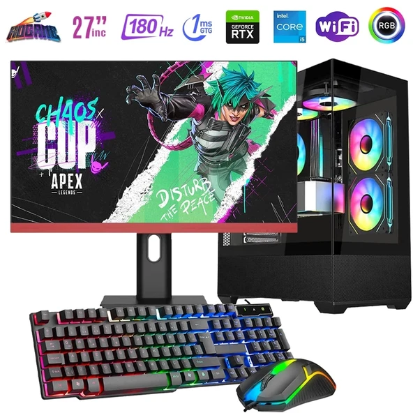 i5 12400F 16GB DDR4 1TB m2 12GB RTX3060 27" 165Hz Monitörlü Oyun Bilgisayarı ürün görseli