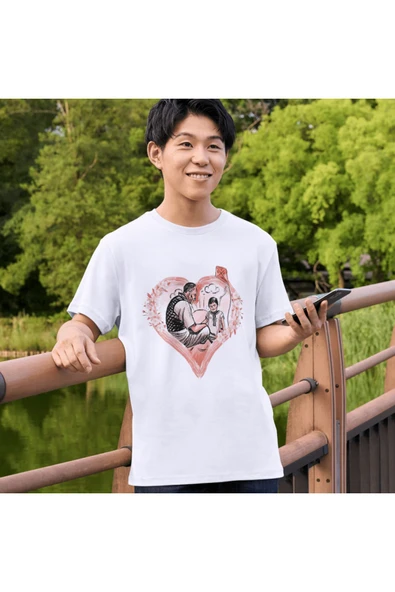 ALPŞAN TİCARET  23 Nisan Tişört 23 Nisan T-shirt Beyaz Çocuk Yetişkin Tişört Unisex T-shirt Çocuk Bayramı - 2
