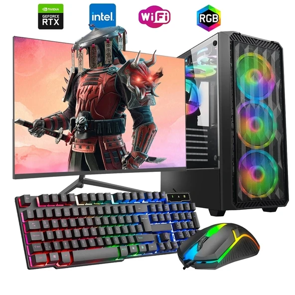 İ7 12700F 16GB DDR4 1TB m2 6GB RTX3050 24" Monitörlü Oyun Bilgisayarı ürün görseli