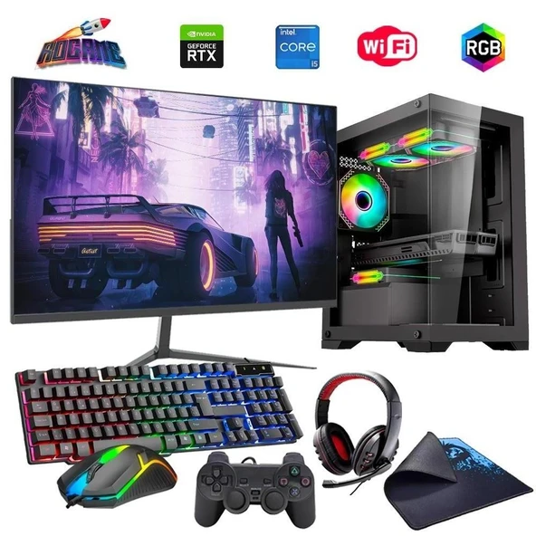 i5 12400F 16GB DDR4 1TB m2 6GB RTX3050 27" 165Hz Monitörlü Oyun Bilgisayarı (Gaming SET) ürün görseli