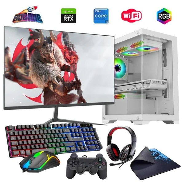 i5 12400F 16GB DDR4 1TB m2 8GB RTX3050 27" Monitörlü Oyun Bilgisayarı (Gaming SET) ürün görseli