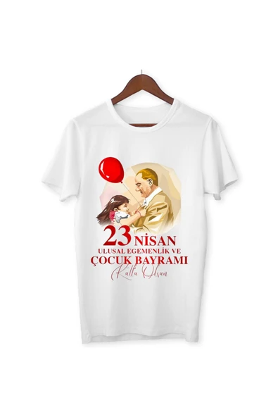 ALPŞAN TİCARET  23 Nisan Bayram Baskılı Çocuk Tshirt