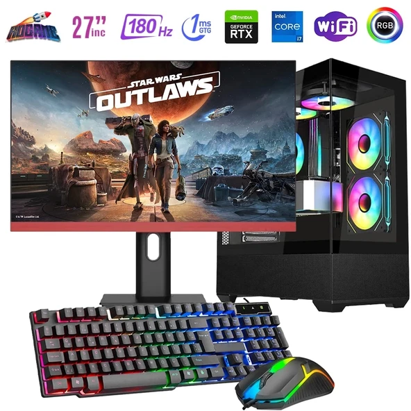 İ7 12700F 16GB DDR4 1TB m2 12GB RTX3060 27" 165Hz Monitörlü Oyun Bilgisayarı ürün görseli