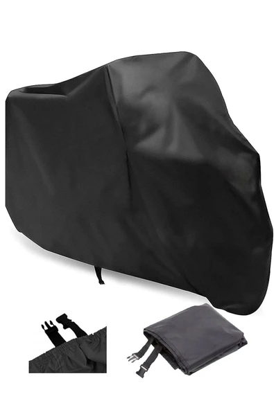 MotoEN  Sym Fiddle Iı 125 Motosiklet Brandası Motor Branda-siyah - 1