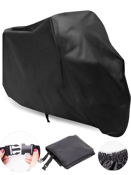 MotoEN  Kymco People S 200 Motorsiklet Brandası, Motor Örtüsü - Siyah