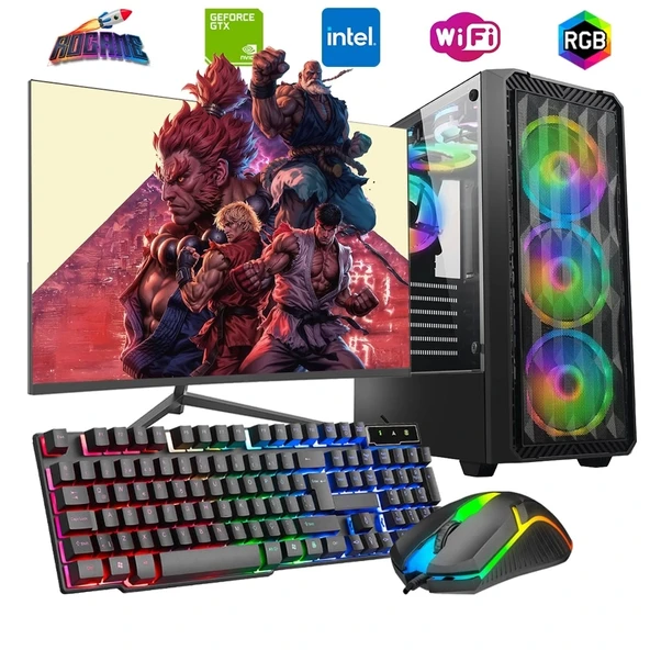 i5 13400F 16GB DDR4 1TB m2 4GB GTX1650 24" Monitörlü Oyun Bilgisayarı ürün görseli