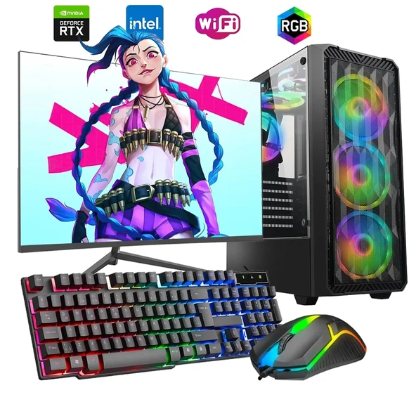 i5 13400F 16GB DDR4 1TB m2 8GB RTX3050 24" Monitörlü Oyun Bilgisayarı ürün görseli