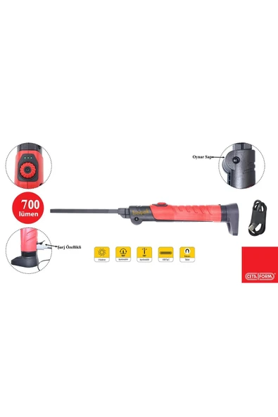 CETA FORM R10F SLIM 1 LED ÇALIŞMA LAMBASI - 2