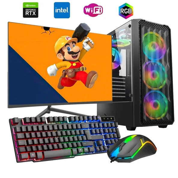 i5 13400F 16GB DDR4 1TB m2 8GB RTX3050 27" 165Hz Monitörlü Oyun Bilgisayarı ürün görseli