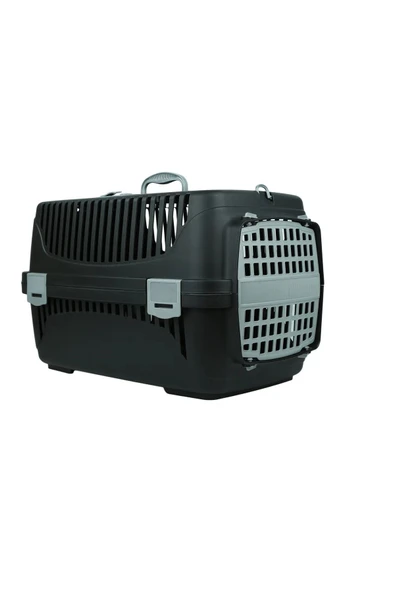 Pribor Pet Taşıma Çantası Siyah-gri
