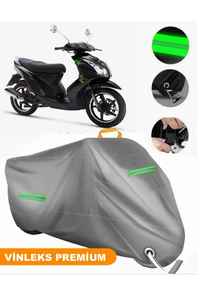 MotoEN  Vinleks Gri Arora AR 150T-15 Uyumlu Motosiklet Brandası Lüx Kalite (Kilit Uyumlu) ürün görseli