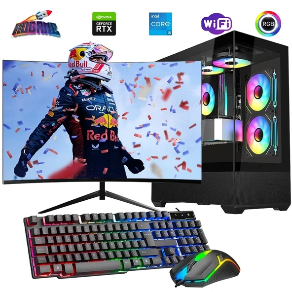 i5 14400F 16GB DDR4 1TB m2 12GB RTX3060 24" Monitörlü Oyun Bilgisayarı