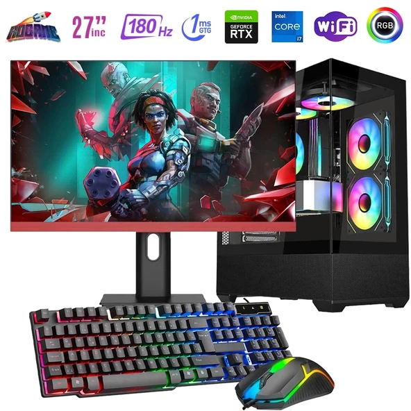 i7 13700F 16GB DDR4 1TB m2 12GB RTX3060 27" 165Hz Monitörlü Oyun Bilgisayarı ürün görseli